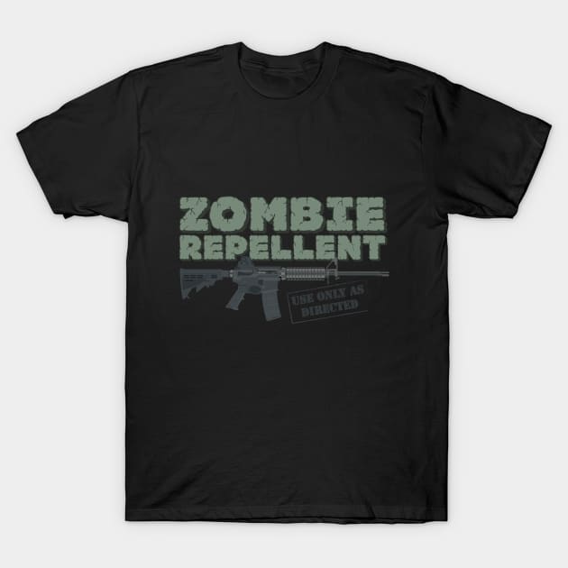 Zombie Repellent T-Shirt by MortemPosts